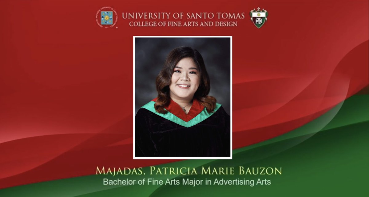 madjerie's tweet photo. Ayon mas legit nakong graduate 🎨🧑🏻‍🎨❤️💚🐯🖤💛🤍✨ #USTCFAD #Batch2020 https://t.co/hcdTX3mvAe