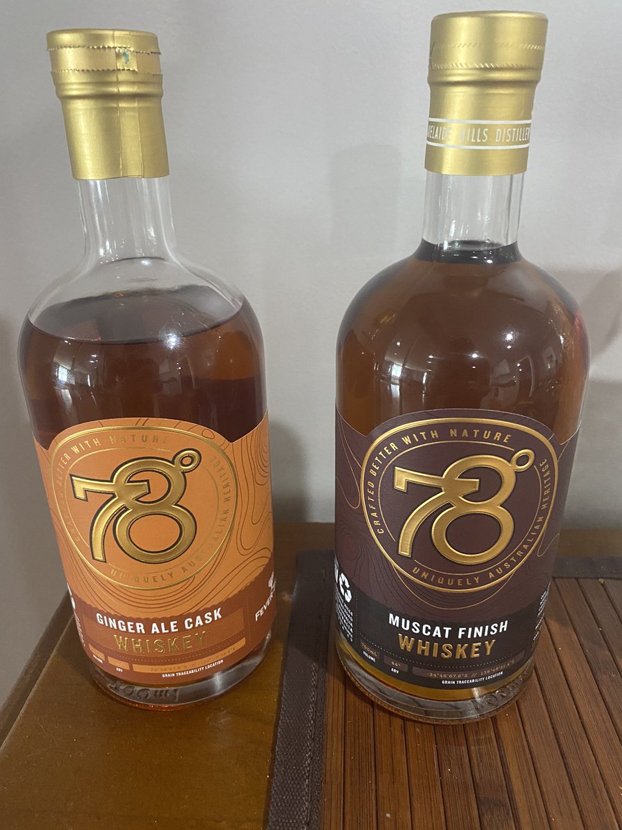 Myth555_HS's tweet photo. More Australian Whiskey to the collection. Was just a little excited for the ginger ale cask. https://t.co/TILzNxR1U5