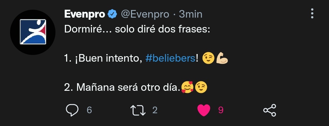 RobinVivas57's tweet photo. Culminamos por hoy!!! Hicimos que nos escuchara una cuenta con más de 700mil seguidores, para que después digan que @Vnzjustinbieber lxs abandono 💜✨ #JusticeWorldTourVenezuela mañana continuamos 🥰 @Evenpro https://t.co/M9l4vmo9t3