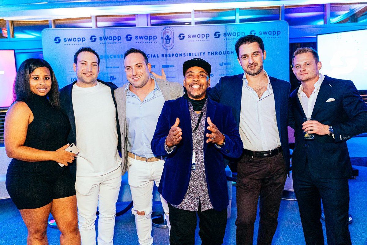 SwappFi's tweet photo. Highlights part 1 from #SwappCSL charity event yesterday! #GivingTuesday #Children #Miami #TMZ #CryptoNews #charity #community https://t.co/dxTD4jkVdY