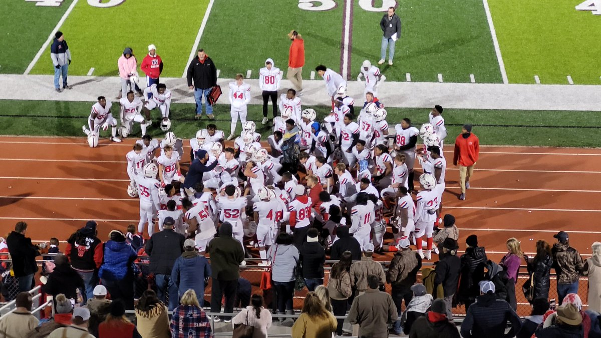 mpatathletics's tweet photo. 🏈 Final 
Marion - 59
Benton - 37

Did we just break your bracket??
¯\_(ツ)_/¯ https://t.co/3ngX5CNFqv