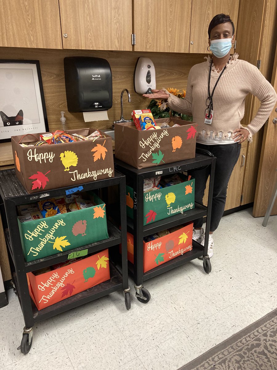 DSrdavis2's tweet photo. We want to thank @kpowelldavis5  and her church family Christian Home M.B.C. along with @ohacuna1 and @Wendys for the donations. Because of their generosity  we @StehlikES_AISD were able to gift six of our scholars families with Thanksgiving baskets.  @Garza17D @AldineISD https://t.co/vJeAnV1wP3