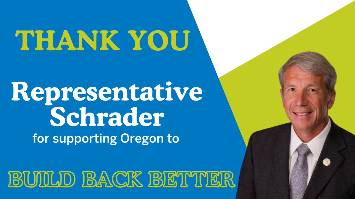CThomMD's tweet photo. Thank you for your vote to support Oregonians and addressing climate change!  @RepSchrader https://t.co/xrg66q2msX