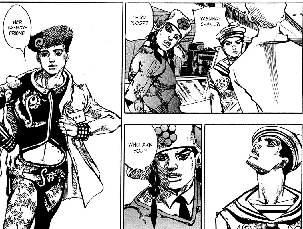 November 19, 2018, JoJolion Manga Chapter 81 "Doctor Wu and Awaking 3 Leaves, Part 3" was released 