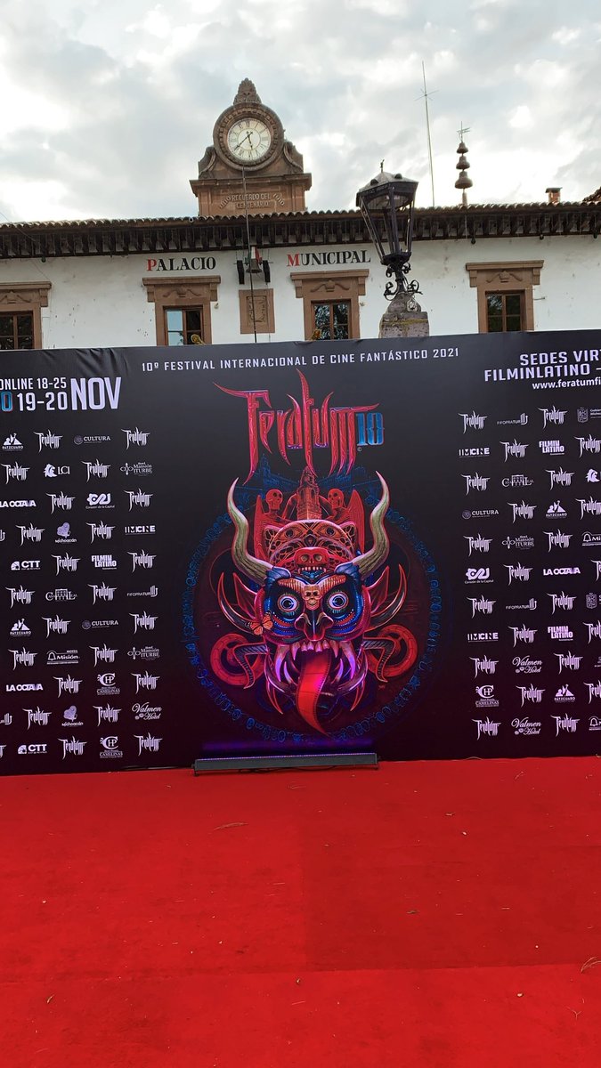 InfutMorelia's tweet photo. Ya lista la alfombra @FERATUMFEST https://t.co/JFR1iJgl46