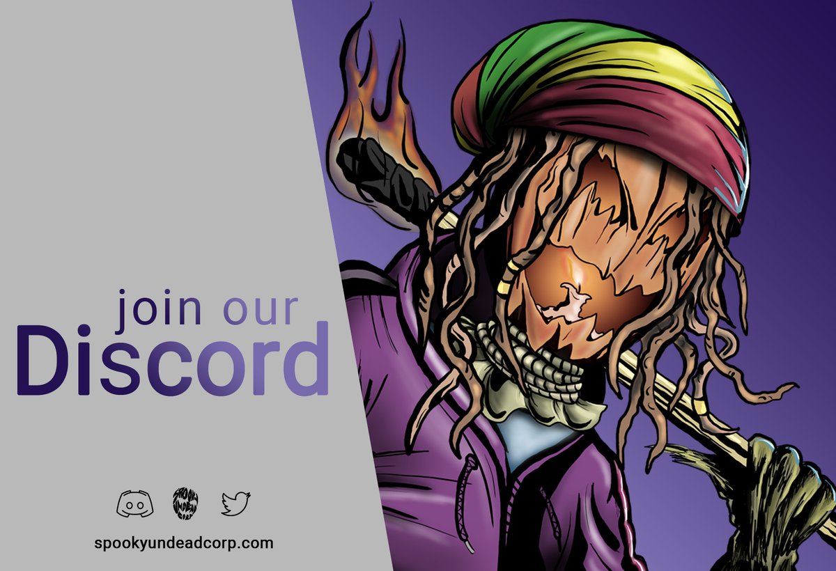 SpookyundeadC's tweet photo. Join our Discord: https://t.co/cr6F9jgjEe

#Collection of 10000 unique, randomly generated #NFTs living on the #Polygon #blockchain.

#SpookyUndeadCorp.

#nft #nftartist #NFTCommunity #NFTcollections #nftartist #nftcollector 
#NFTdrop 
#nfts #cryptoart #cryptoartist #crypto https://t.co/Lq3rnk9idC