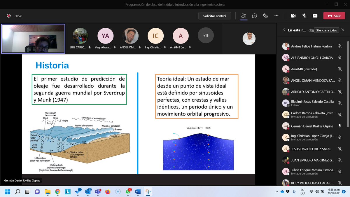 pipehatum's tweet photo. Hoy somos pioneros en Colombia, dando apertura a nuestra 1ra cohorte del Diplomado en Modelación en Ingeniería Costera, una iniciativa liderada por el Programa de Ing. Civil de la @Unimagdalena . ¡De frente a nuestro mar y al Caribe Colombiano!
@pverasalazar 
@AEIC_Unimag https://t.co/RQY9DMEs5n