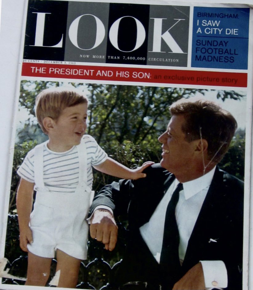 BeschlossDC's tweet image. On sale today 1963, “The President and His Son”: