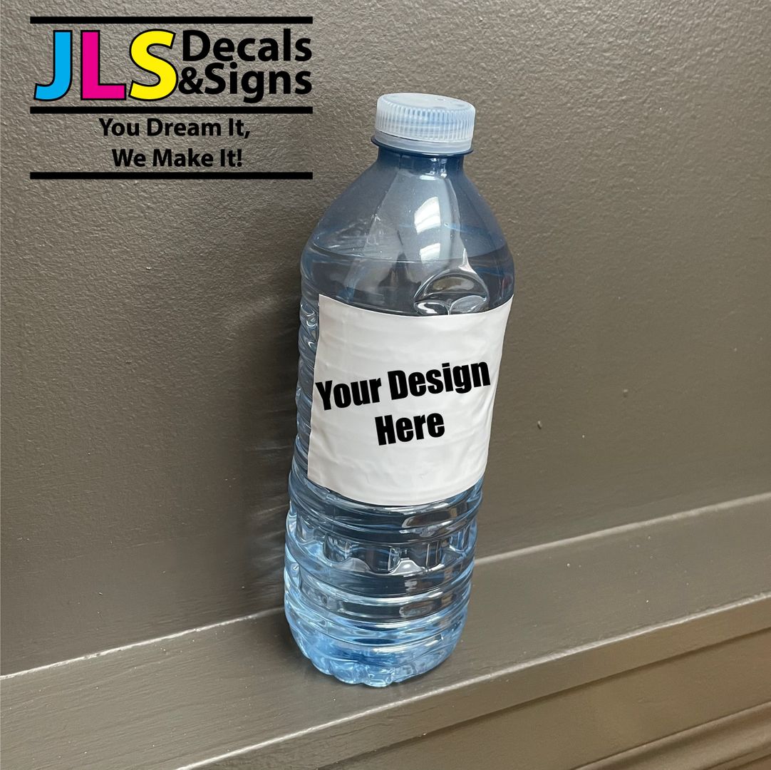 JLS Decals & Signs on X: Personalized water bottles for an event! We can  Help!  / X
