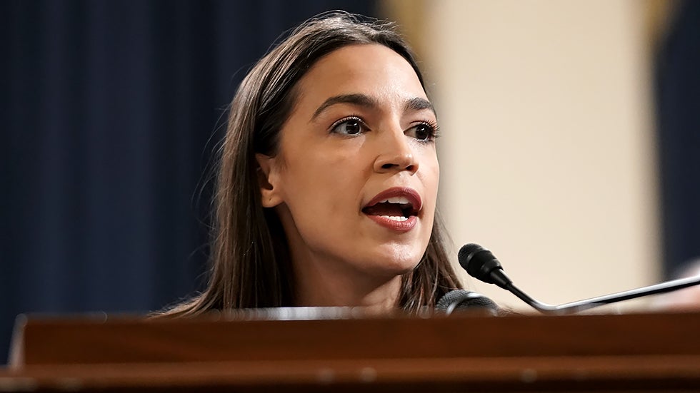 thehill's tweet photo. AOC says legal system "protecting those it was designed for" after Rittenhouse verdict  https://t.co/wHA4AquLju https://t.co/8vdQjMdVhd