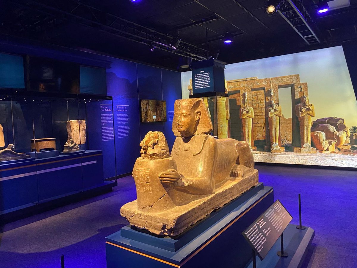 Egypt4Americans's tweet photo. Are you near Houston, TX? Do you know someone near Houston? Will you be able to make it to Houston in the next 6 months? The Great Ancient Egyptian King Ramses and the Gold of the pharaohs exhibition (181 pieces) in Houston is open tomorrow November 20th and for 6 months!#Houston https://t.co/vdG92D1l4Q