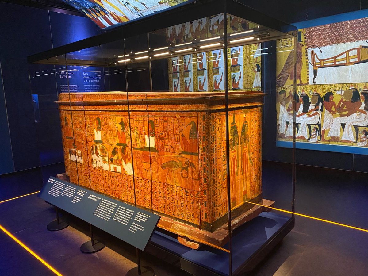 Egypt4Americans's tweet photo. Are you near Houston, TX? Do you know someone near Houston? Will you be able to make it to Houston in the next 6 months? The Great Ancient Egyptian King Ramses and the Gold of the pharaohs exhibition (181 pieces) in Houston is open tomorrow November 20th and for 6 months!#Houston https://t.co/vdG92D1l4Q