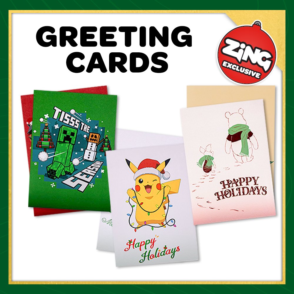 ZingPopCulture's tweet photo. Christmas is approaching FAST! π² #AddALittleZing this Christmas and give some AWESOME gifts full of festive fun! π
We've got Christmas covered: https://t.co/nH275trR10 https://t.co/GFDY1ZX12c