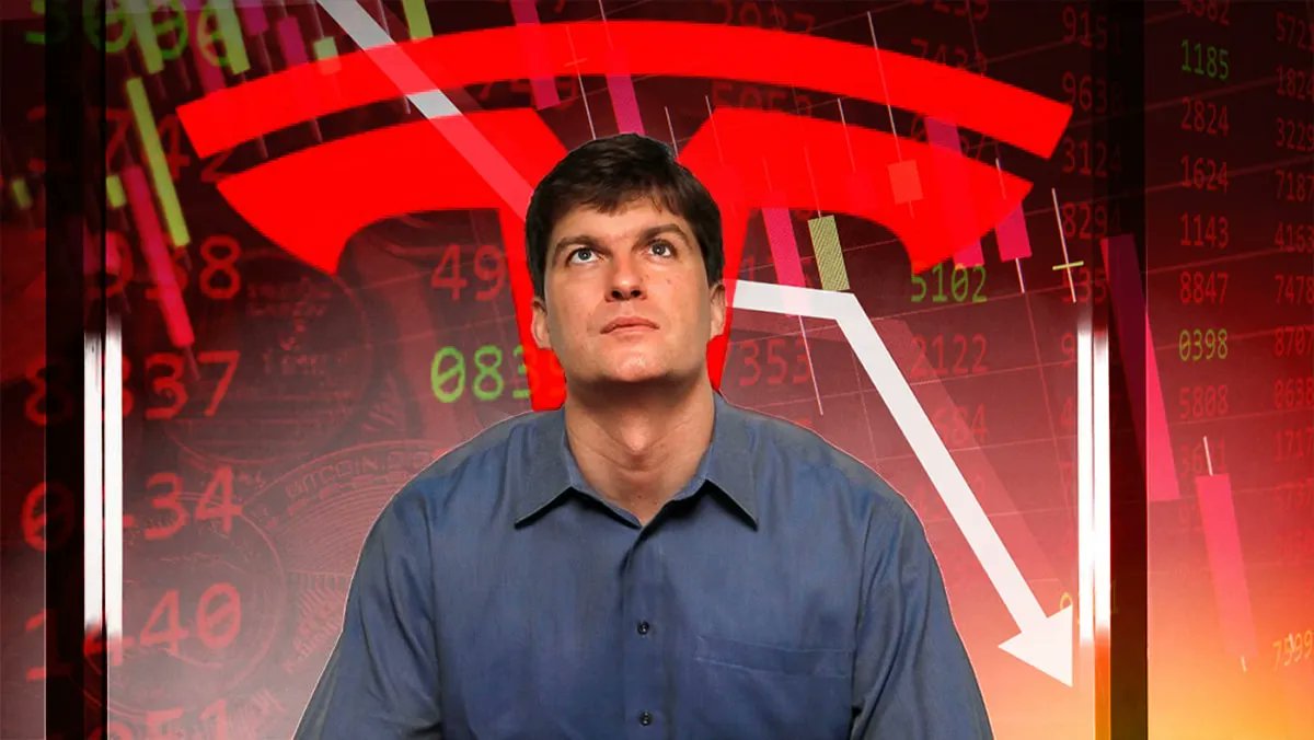 BitcoinPeru's tweet photo. Michael Burry, de detractor de Bitcoin a anunciar la caída de Tesla de Elon Musk https://t.co/aAJAM4IuRc https://t.co/zXICrrkPah