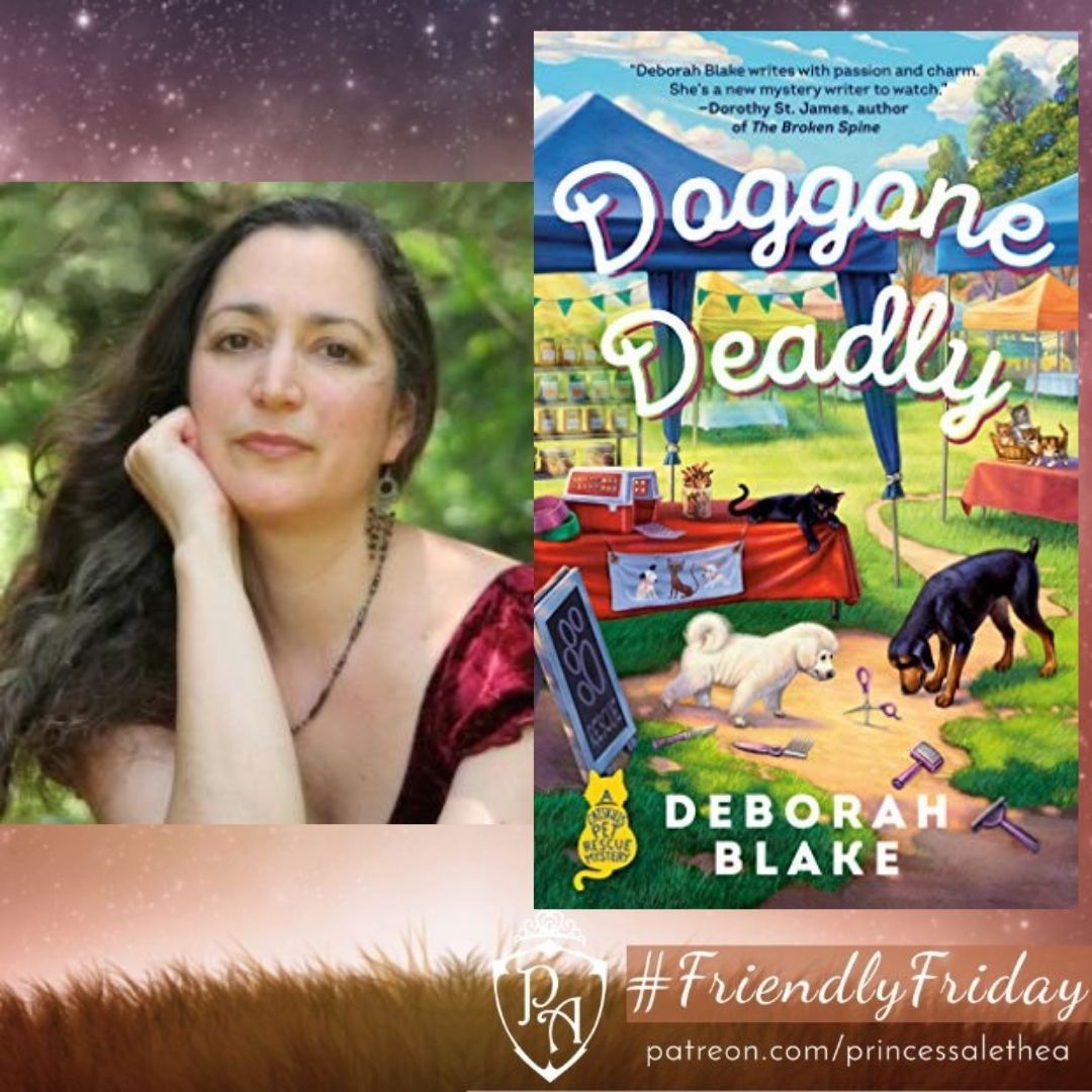 AletheaKontis's tweet photo. ICYMI, it’s @deborahblake Day! ⭐️ Come help me celebrate #FriendlyFriday – https://t.co/cRoLKTgRxc
#sharethelove #sharethesmiles #inspiration #optimism #magic #writing #art #friendship #family #patreon #bookreccs #friendlyfriday #PrincessAlethea #DeborahBlake #DoggoneDeadly https://t.co/JbE5DxD5Ay