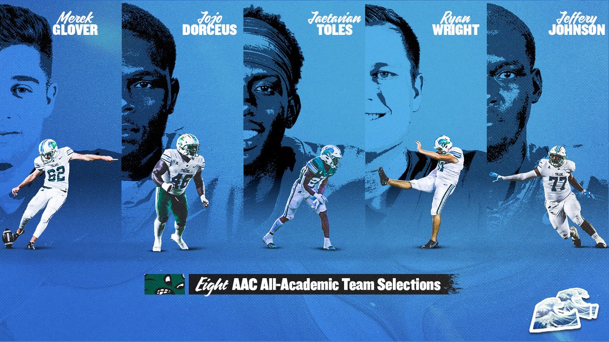 GreenWaveFB's tweet photo. Our senior class: by the numbers

#RollWave 🌊 https://t.co/bsIdff3fWK