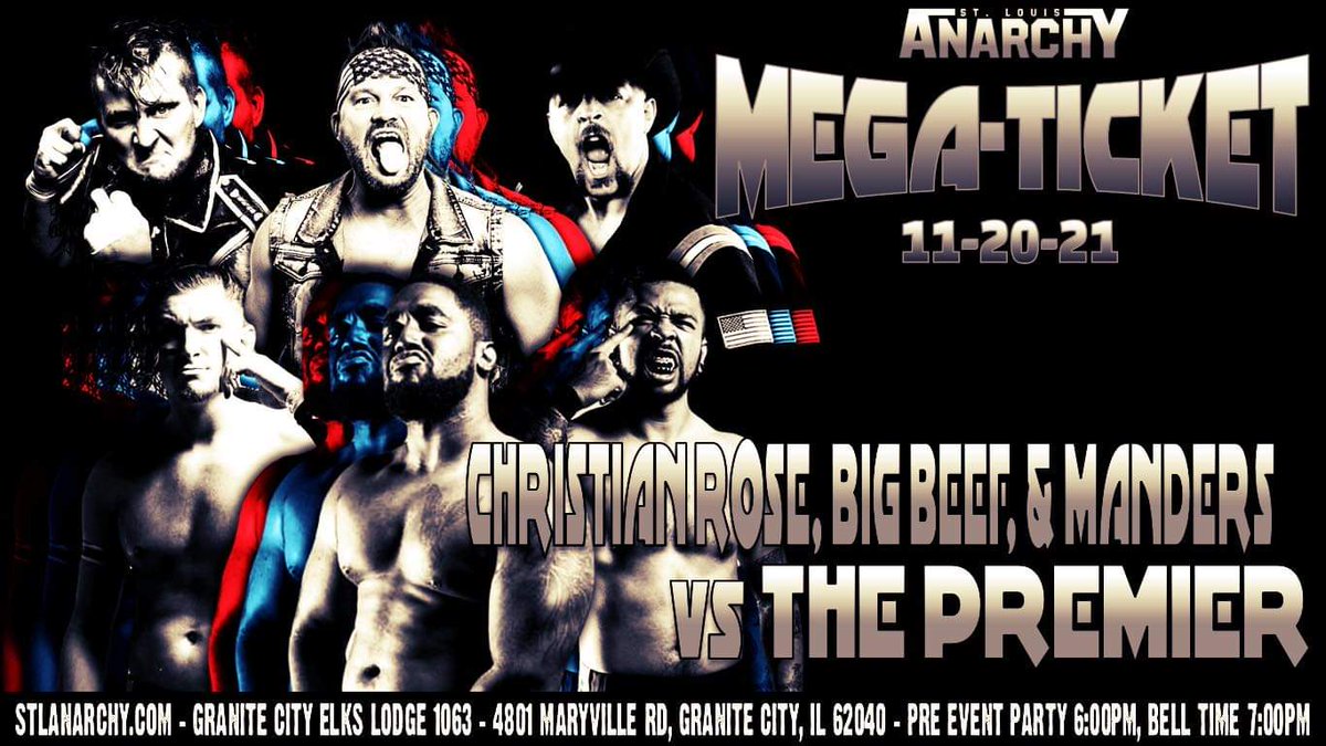 stlanarchy's tweet photo. Tomorrow we close out 2021. This is a indoor event, we are encouraging people to wear mask regardless of vaccination status. We will have tickets available at the door. https://t.co/V5S8GGjTLP for tickets. https://t.co/xJFEjD4hvO
