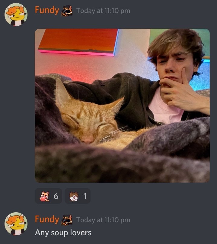 FUNDY UPDATES on X: Fundy made an announcement in his discord! (new video  soon!!)  / X