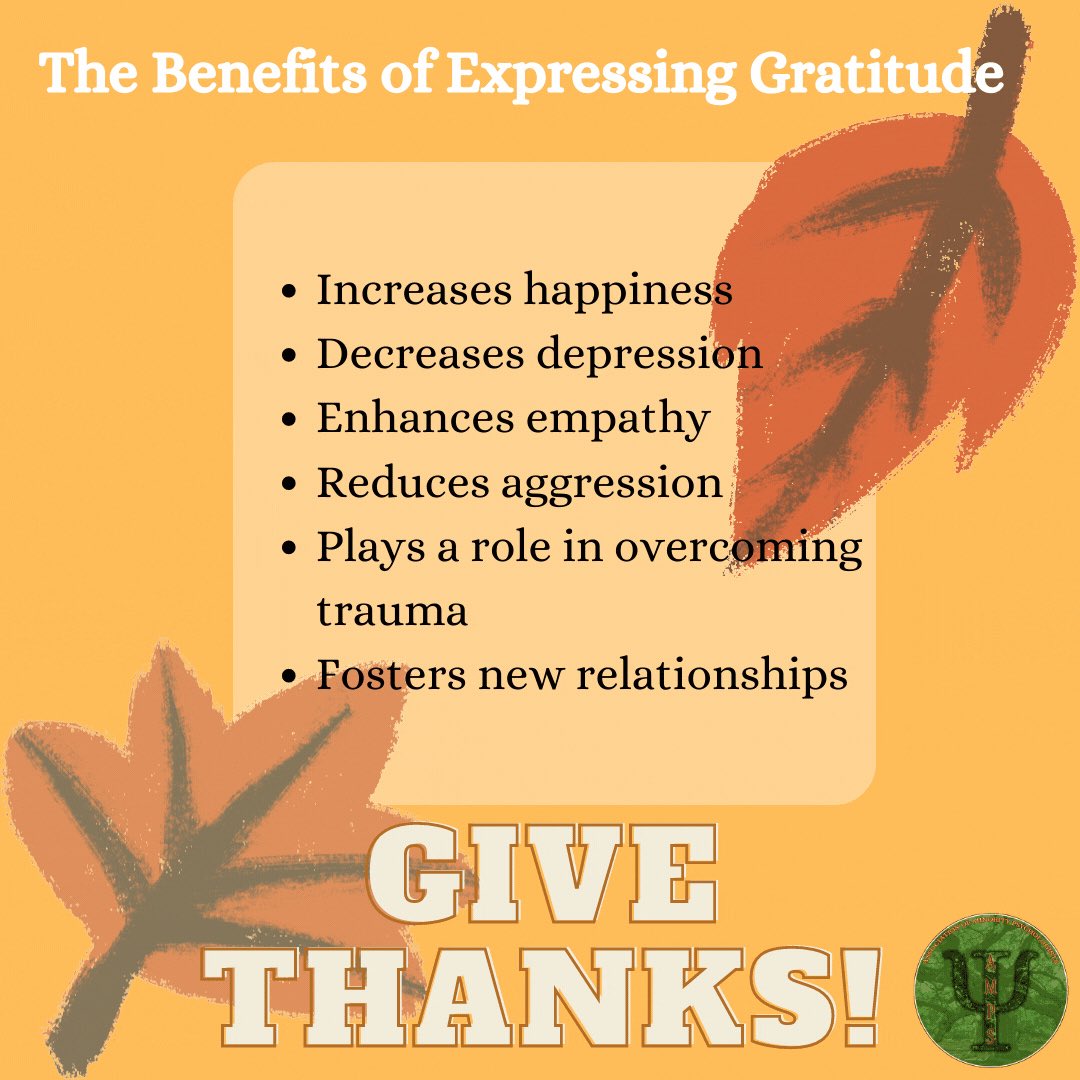 amps_uiuc's tweet photo. Happy Fun Fact Friday!🎉

Gratitude has so many benefits! What are you thankful for?

#illini #ampsuiuc #uiuc #funfactfriday https://t.co/7zmv6eRLny