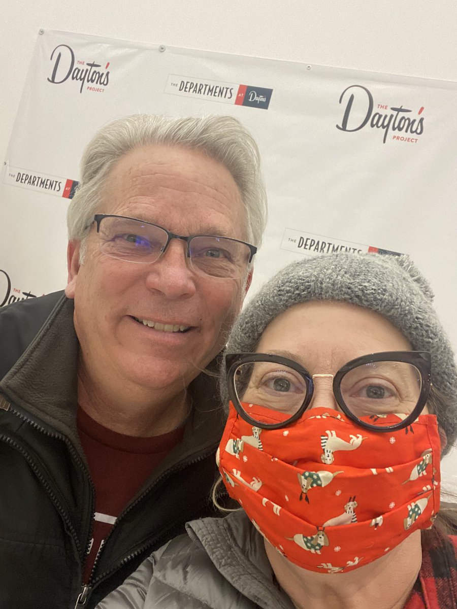 MASlipka's tweet photo. Friday night- former third generation Dayton’s employee visits the #thedaytonsproject https://t.co/L2he7Jm7Rq