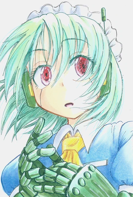 スキャナで取り込んだけど、やっぱアナログは色が飛んじゃって味わいが減るのが難点だな…