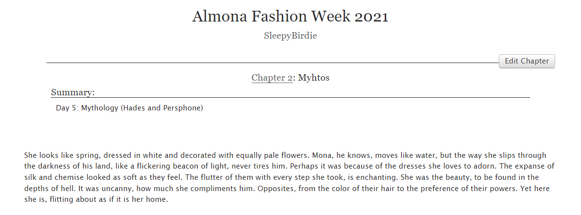sleepie_birdie's tweet photo. #almonaweek Day 5: Mythology
Myth: Hades and Persephone
Link: https://t.co/IiVXBSpPbG https://t.co/65z6JbU0jB