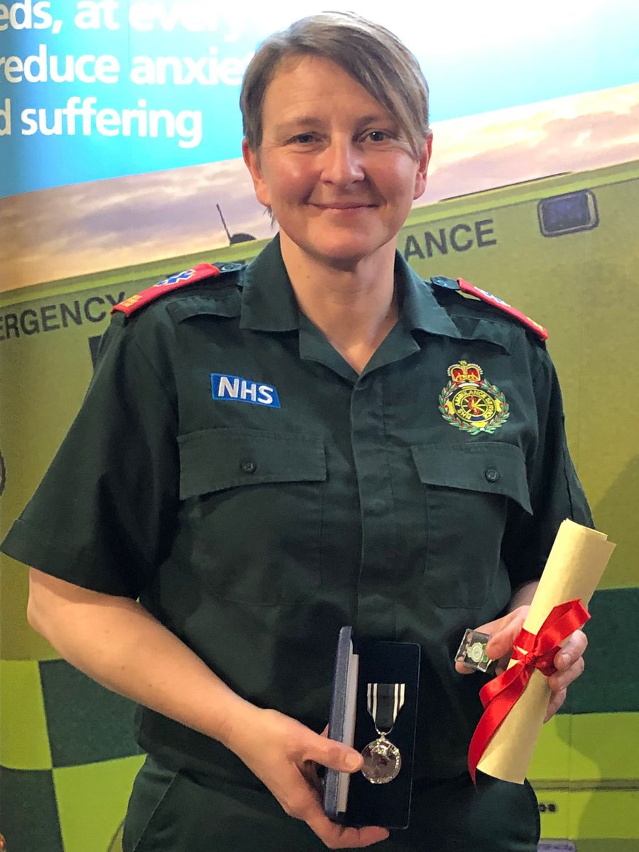 loupercussion's tweet photo. A lovely evening @SSGreatBritain at one of the @swasFT awards evenings.  Proud to receive my HM The Queens Medal for long service and good conduct and celebrate the achievements and service of my colleagues.  Thank you @Will_SWASFT and all involved #teamgreen #22yearsservice https://t.co/XrRgLA3c1P