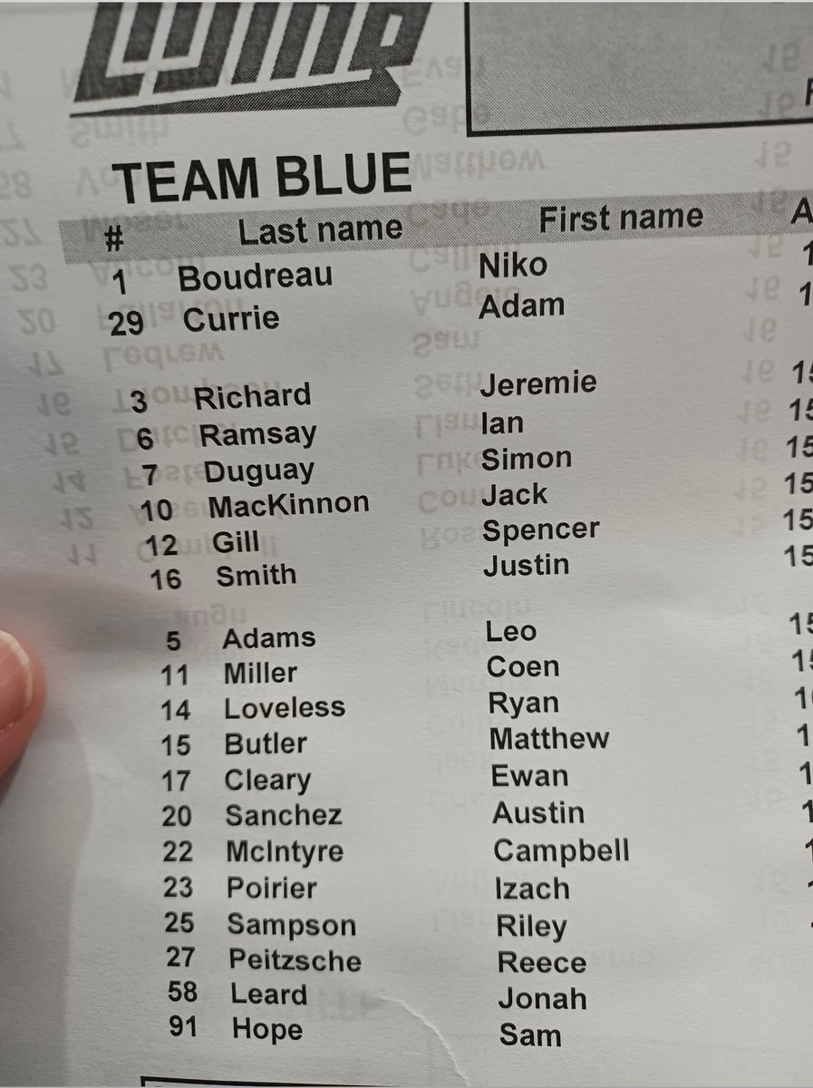 EC_Blizzard's tweet photo. Blizzard in the house to cheer on Ryan Loveless at the Monctonian's QMJHL Prospect Game. #GoRyanGo #BlizzardWarning https://t.co/VXxHlsFYE5