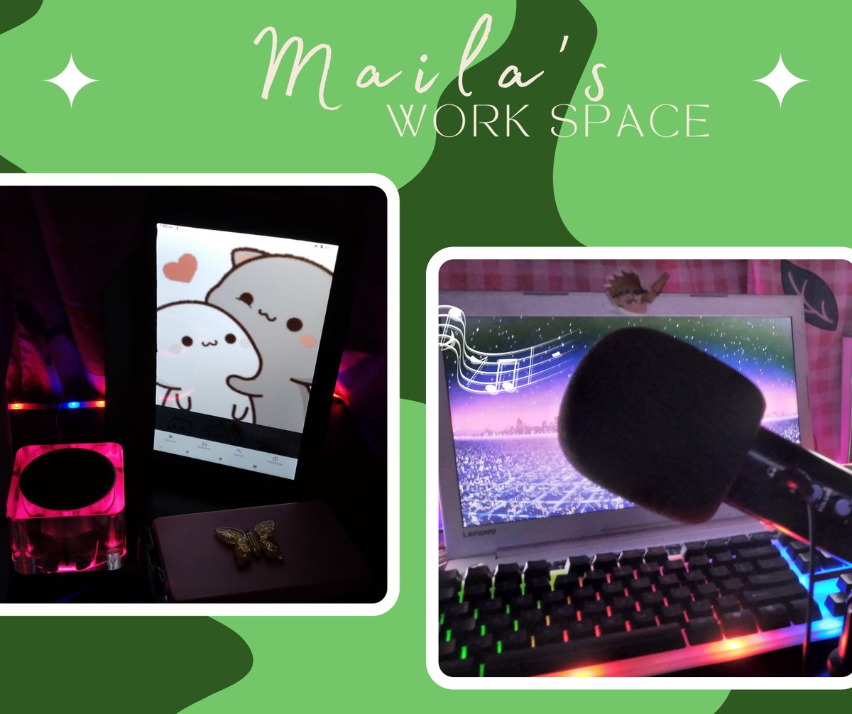 TeamOG2021's tweet photo. "Magenta neon signs, pink-tinted cityscapes and other neon-themed items. I adore them" 
-Maila Ybiernas 💚💚💚

Now, it’s your turn! Show us your “desk of the day”.
Ig: @ht_express2021
twt: HT Express
tiktok: @ht_express

#DeskoftheDay
#HTRules
#HTExpress https://t.co/Hd6NLTK2FN