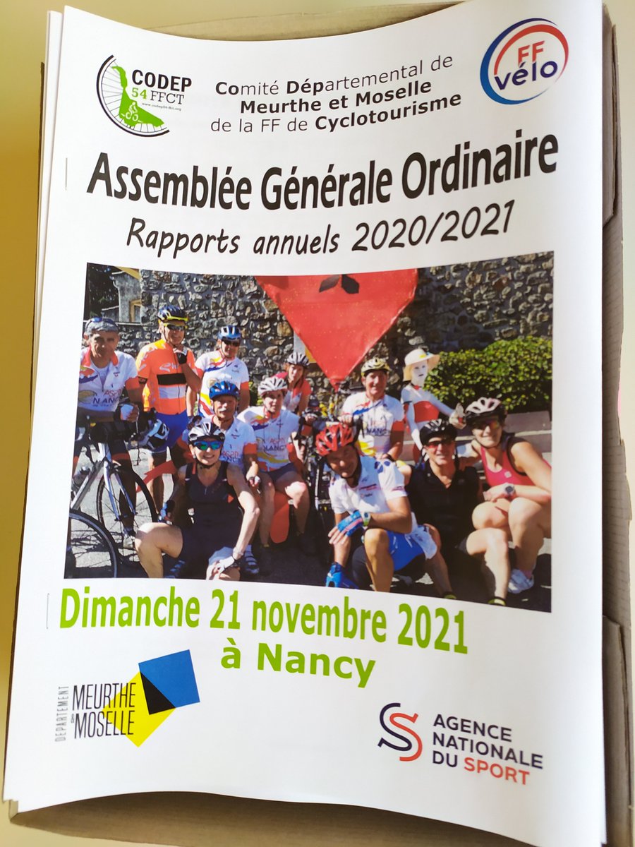 cd54ffvelo's tweet photo. Notre traditionnelle assemblée générale aura lieu ce dimanche à partir de 9h à Nancy (salle de l'Orangerie). Retrouvez notre communiqué de presse : https://t.co/h9xt6ZwgZb https://t.co/0FnDLIbxmg