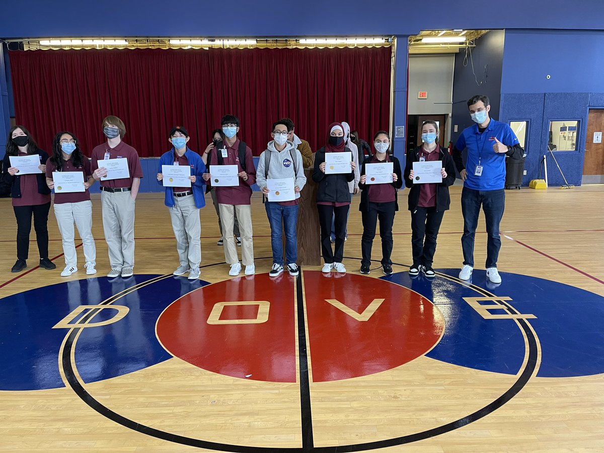 dsahsokc's tweet photo. Award assembly was a success! Great job and thank you to all students and staff! #schoolofcharacter #doveschools #respectful #collegeprep #stemhighschool #Steam #corevalues https://t.co/uIQiidBRdp