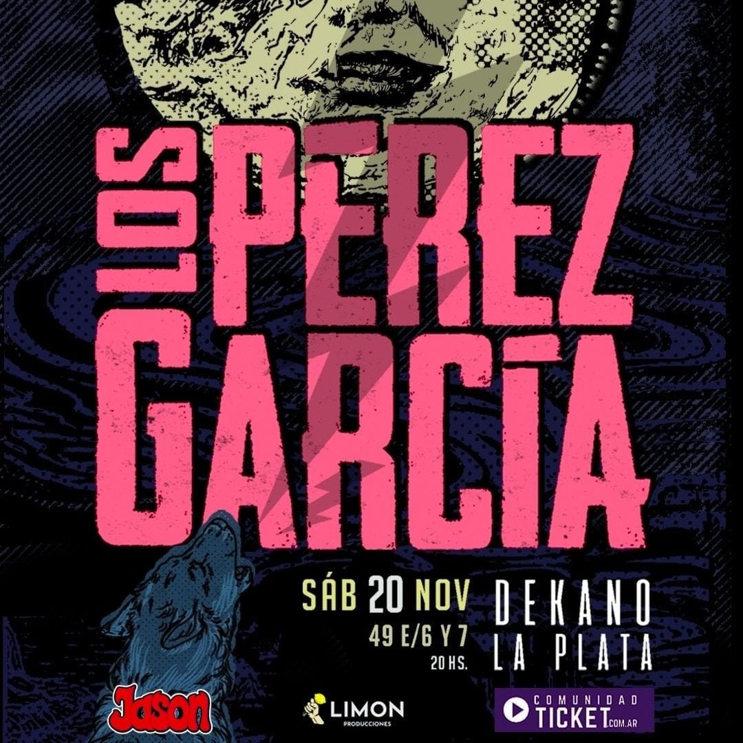 Este Sábado 20, vuelven a La Plata <a href="/losperezgarcia/">Los Pérez García</a> 💥💚