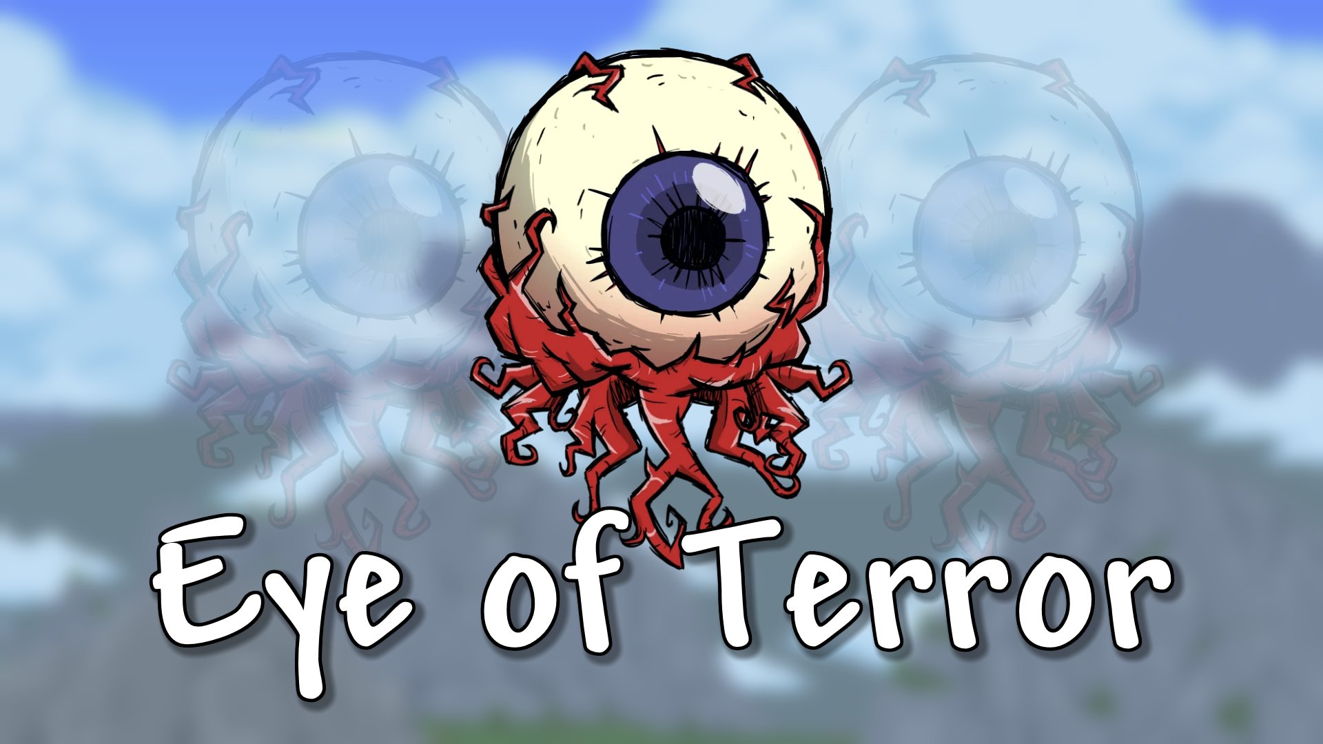 terraria eye of cthulhu wallpaper