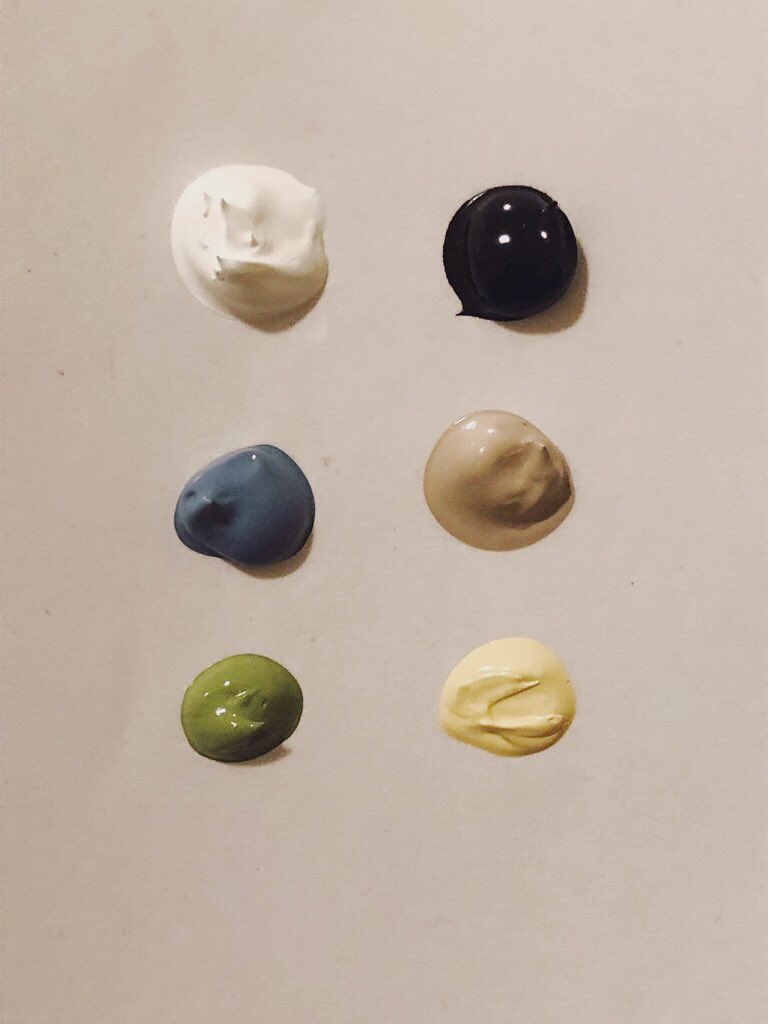 jaaysart's tweet photo. The painting                      The palette https://t.co/dPGhnhom4D