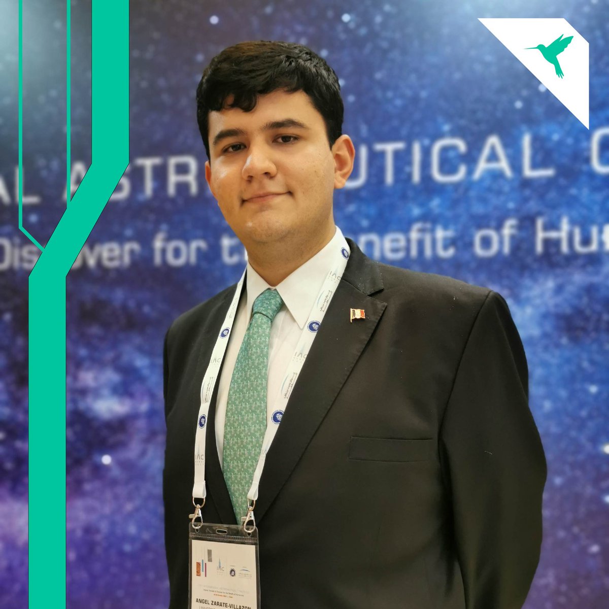 “Es una experiencia de intercambio de ideas y de intercambio de información incomparable con cualquier otro congreso de la materia a nivel mundial”. 🚀🌎
Mario Zárate, Lead Systems Engineer, IAC 2021.
#IAC2021 #MisiónColibrí #ColibriMission #TeamColibrí #Science #Congress #Space