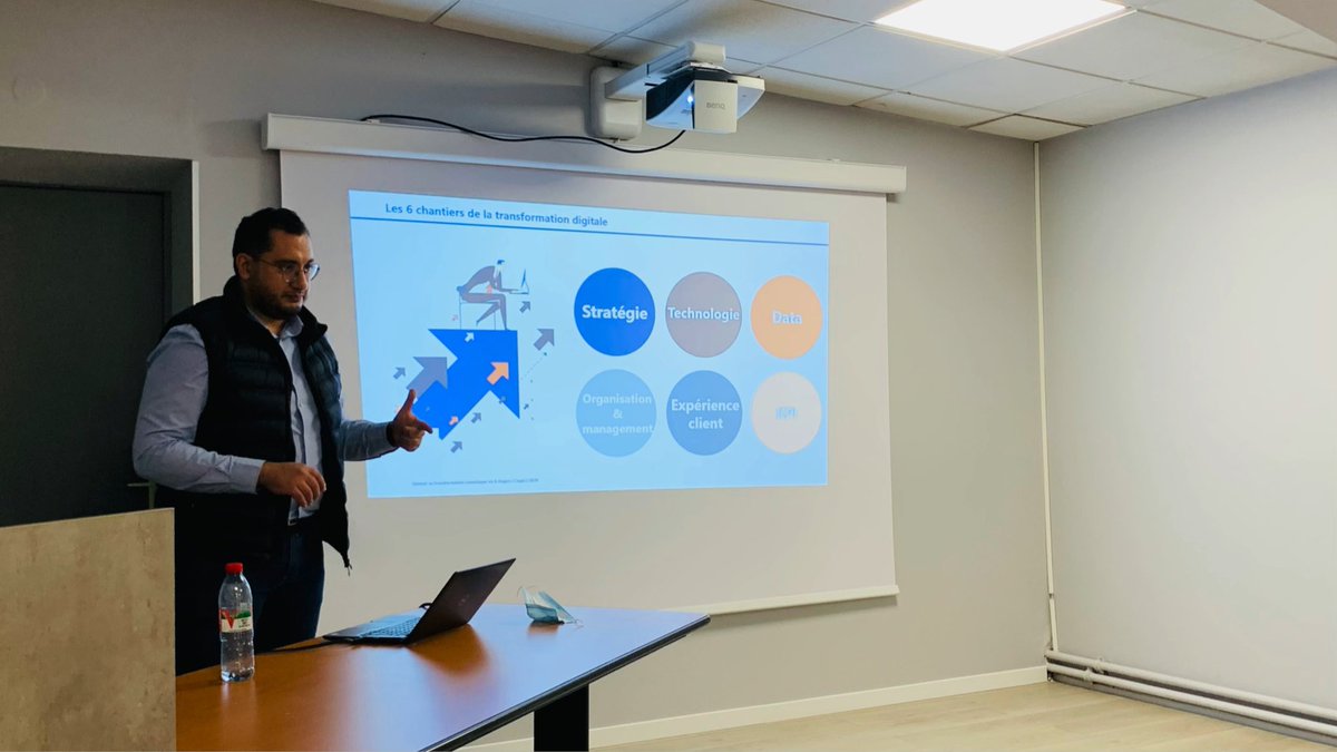 Des débats intéressants et surtout interactifs des participants à notre réunion CEGID de ce soir autour de la transformation numérique des cabinets et l’intelligence artificielle #CEGID #CJEC #IA