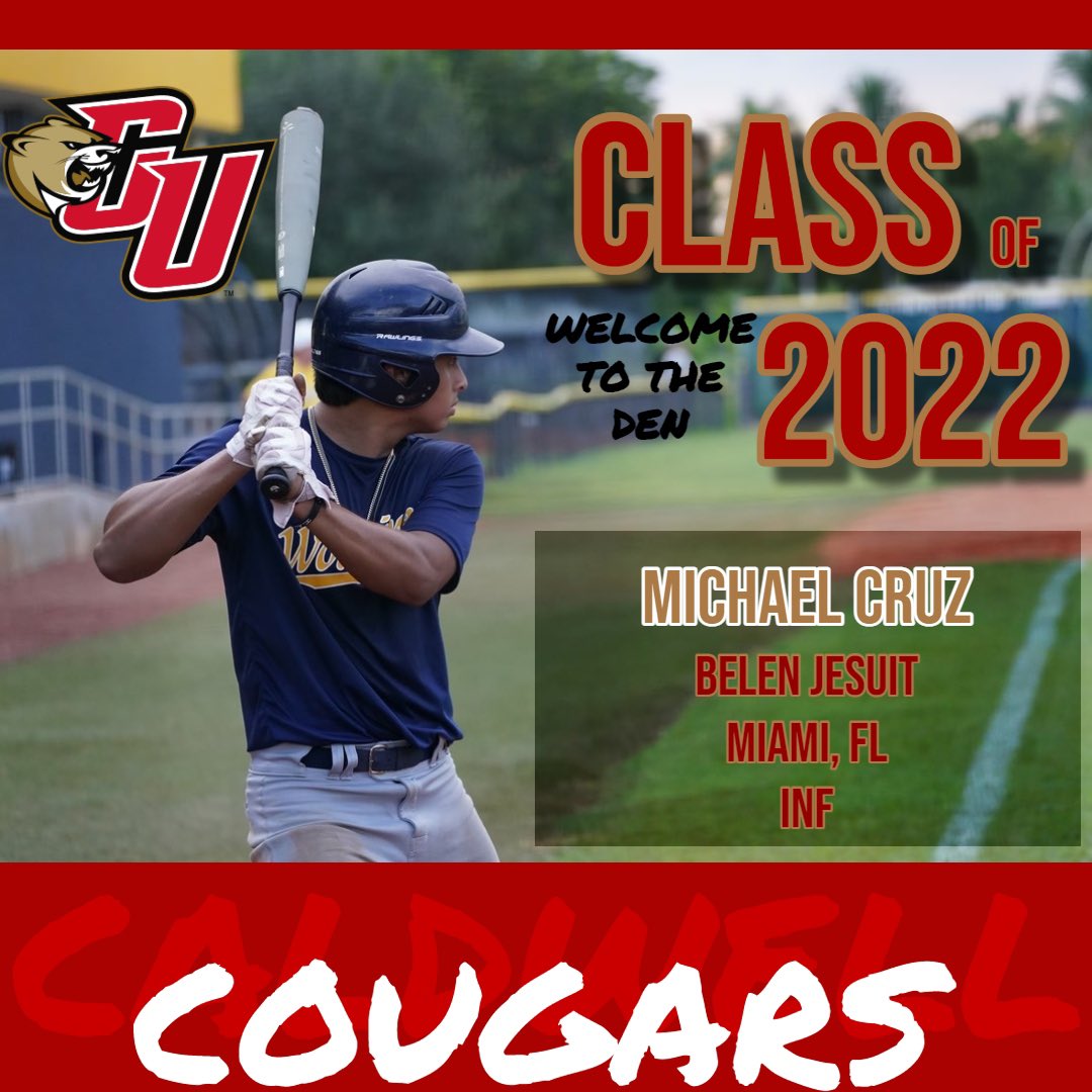 CaldwellUBB's tweet photo. Introducing our Class of 2022: We would like to Welcome to the Den, Michael Cruz ! #WTD https://t.co/2MTdDvpmcy