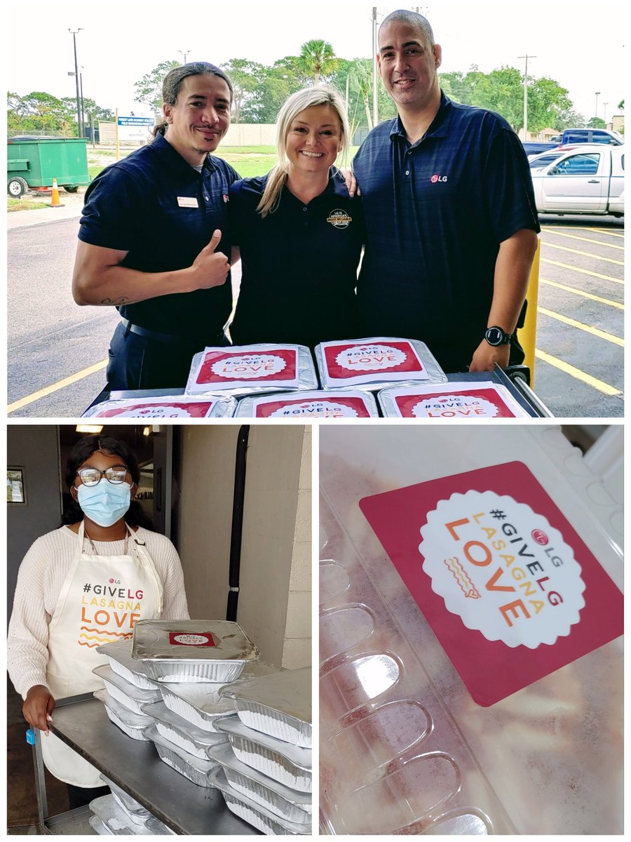 Today with the help, love, generosity and support of <a href="/ForestLkAcademy/">Forest Lake Academy</a> and #GiveLGLasagnaLove we were able to delivery 150 #meals made by the #students of #WeareFLA to the greater Central #Florida community! To learn more click the link 👇
lg.com/us/lasagnalove…