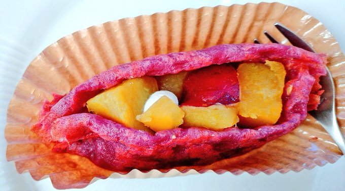 まるでお芋みたいなスイートポテトのtwitterイラスト検索結果