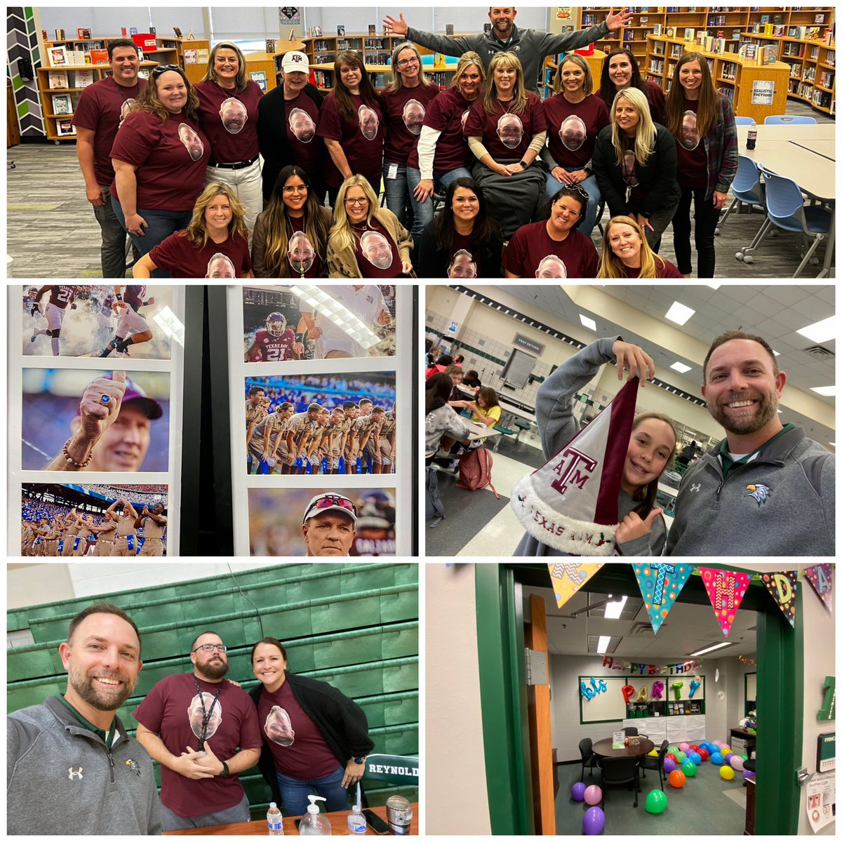 mr_jgoldsmith's tweet photo. What a Day! I feel blessed beyond measure! Thank you @PISDReynolds staff… aka the best staff around! https://t.co/Pdym1QJTKW