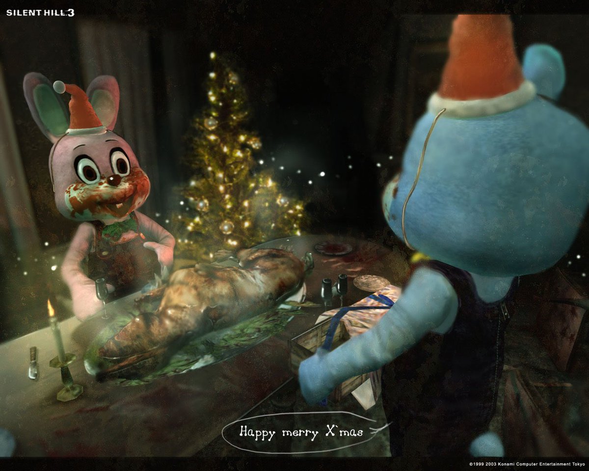Usagi_Tanaka's tweet image. Happy Merry Xmas🌤🕊❄️🥰🎢
#silenthill #dbd 

Lakeside Amusement Park
Borley Haunted Mansion🏠,SILENTHILL