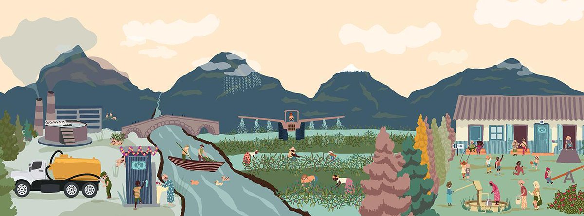 #HumanSecurityJA: Today is #WorldToiletDay  - Valuing toilets 
#DYK: For every $1 invested in basic sanitation up to $5 is returned in saved medical costs and increased productivity, and jobs are created along the entire service chain.  <a href="/UN/">United Nations</a>  #watersecurity
un.org/en/observances…