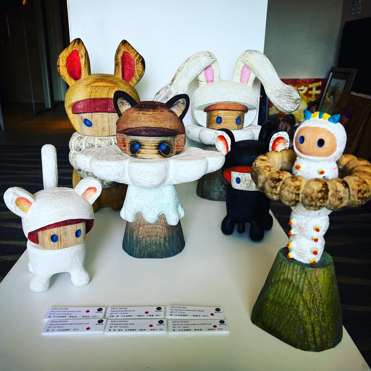 jshow77's tweet photo. Art Kaohsiung 11/19-11/21
#ISFORART
#soldout
#MihoIshida https://t.co/DIPMCMLNX1