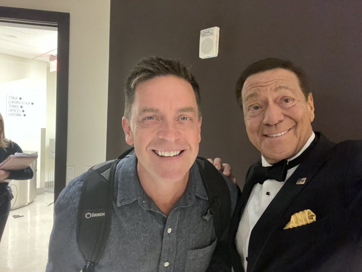 JrzyJoePiscopo's tweet photo. w/ @JimBreuer #LiveFromAC ! https://t.co/j2NIdFopNq