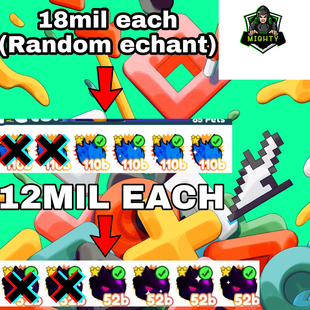 Mighty_Band00's tweet photo. @RazorFishGaming Selling rb galaxy fox for 18 mil (random enchant) Selling rb parasite for 12 mil each (random enchant) Fix price not taking any offer! https://t.co/aE0R21fDxi