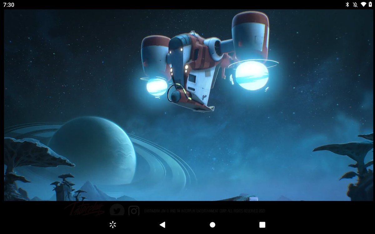 ItsRetroKaiju's tweet photo. #EarthwormJimIsBack 

So there are two things I realized from the trailer for EWJ's new show.

1. The ships thrusters look remarkably similar to the original Jim's pocket rocket.

2. He mentions a planet called dune, with a sandworm strikingly familiar to, well, Dune the game. https://t.co/5AHWYTV0kB
