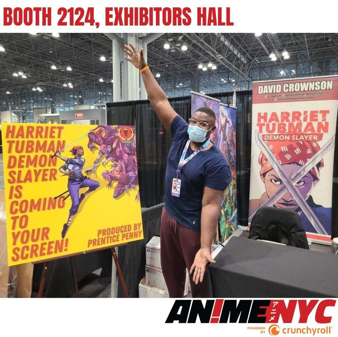 Dcrownson's tweet photo. Hey everyone!  I'll be vending all weekend  in Booth 2124  at @animenyc !  Come hang and buy comics! https://t.co/yZxq8xN8pl
