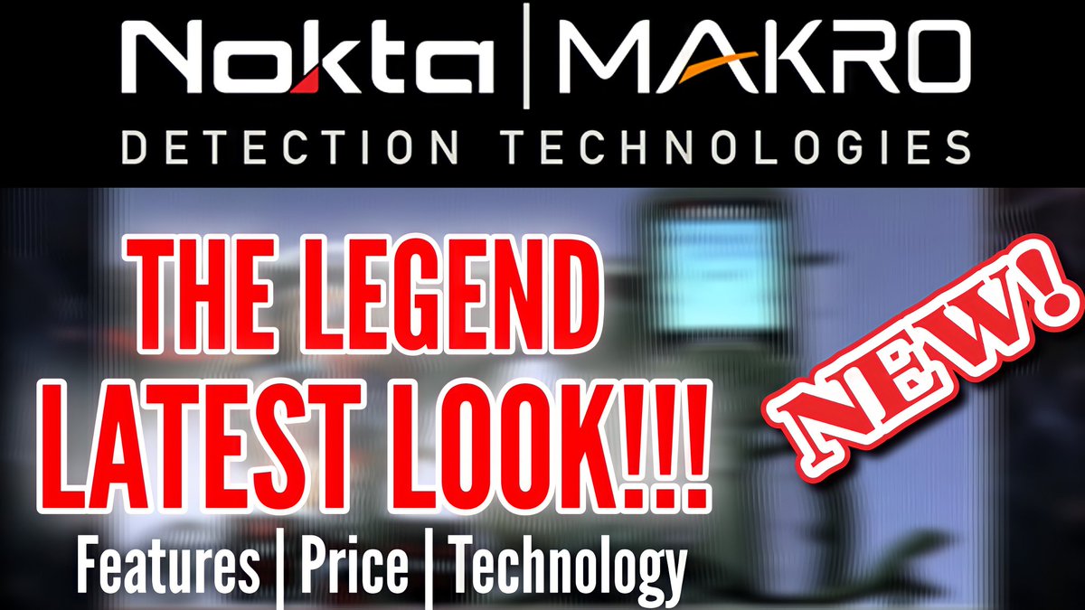 AngloDetecting's tweet image. If you missed the live reveal of Nokta Makro&apos;s new machine &apos; The Legend &apos; I&apos;ve put together a video of the live world exclusive, it also includes the full length advert. 

What are you thoughts? 👀

Video link: ⬇️
youtu.be/LvucZXrYJBo