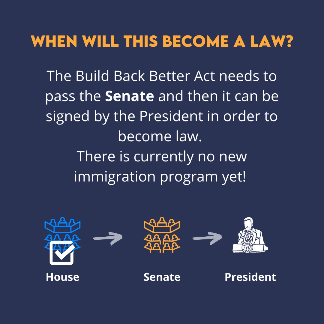 ReadyCoalition's tweet photo. The House passed immigration relief in the Build Back Better Act. If passed by the Senate and signed by the President, it would provide work authorization and protection from deportation for millions of immigrants. Learn more: https://t.co/flJAaFeIgY