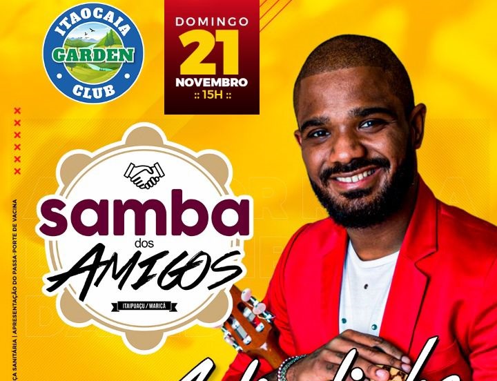 maricainfo's tweet image. Itaipuaçu: Arlindinho se apresenta nesse domingo na maior roda de samba de Maricá #SambaDosAmigos #Maricá 
-
Saiba Mais: maricainfo.com/2021/11/19/ita…
